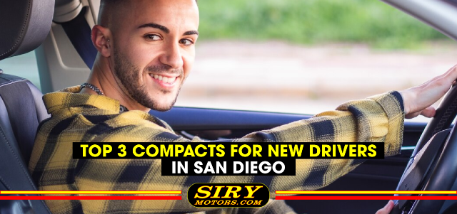 Top 3 Compacts for New Drivers in San Diego
