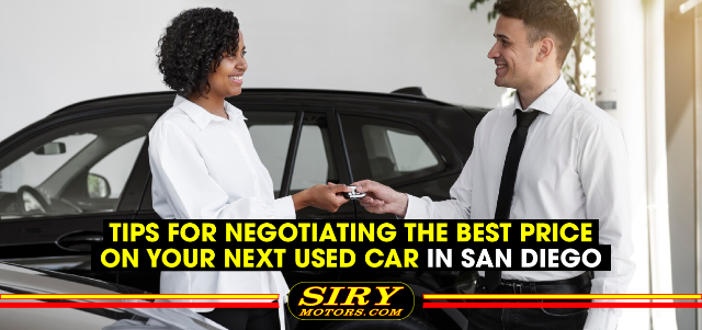 Mastering the Art of Negotiation: Tips for Buying a Used Car in San Diego, CA