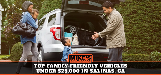 Top Family-Friendly Vehicles Under $25,000