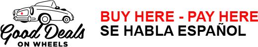 GOOD DEALS ON WHEELS Header Logo Image