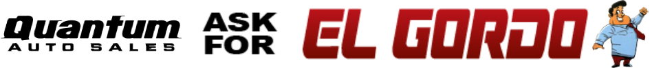 QUANTUM AUTO SALES | EL GORDO Header Logo Image