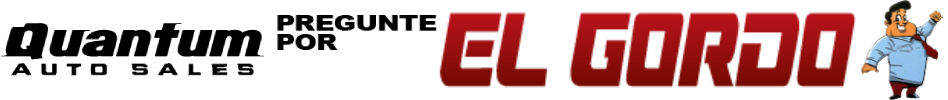 QUANTUM AUTO SALES | EL GORDO Header Logo Image