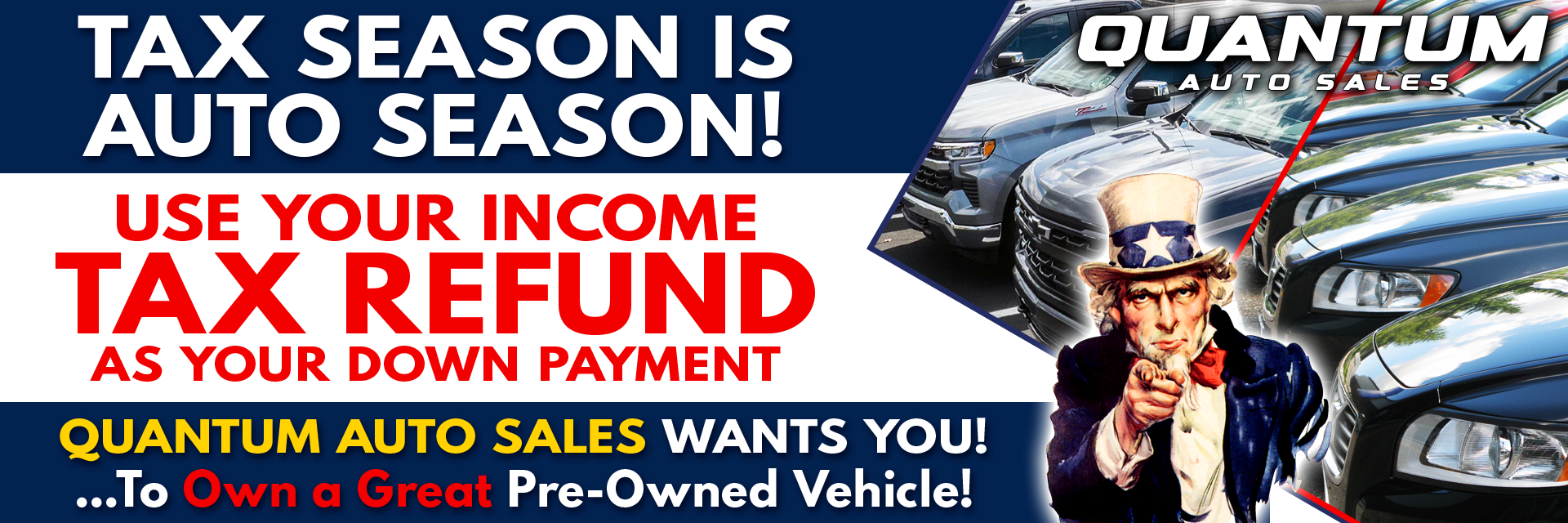 QUANTUM AUTO SALES Home Hero Image 1