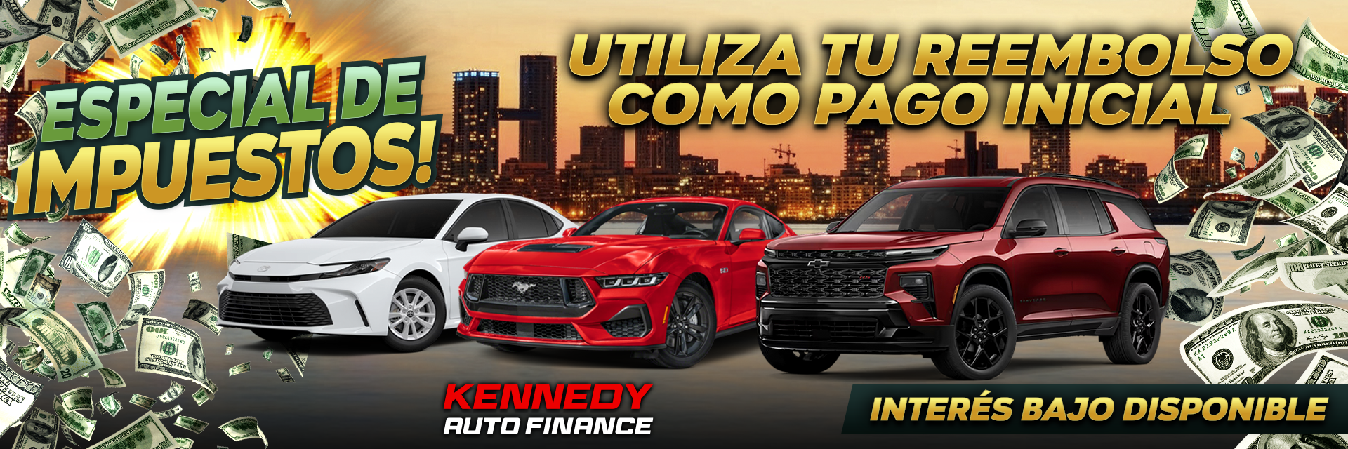 KENNEDY AUTO FINANCE Home Hero Image 1