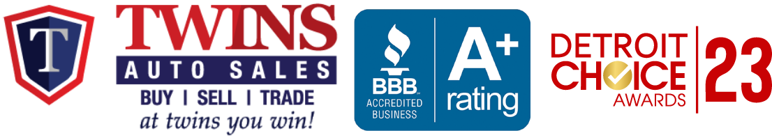 TWINS AUTO SALES Header Logo Image