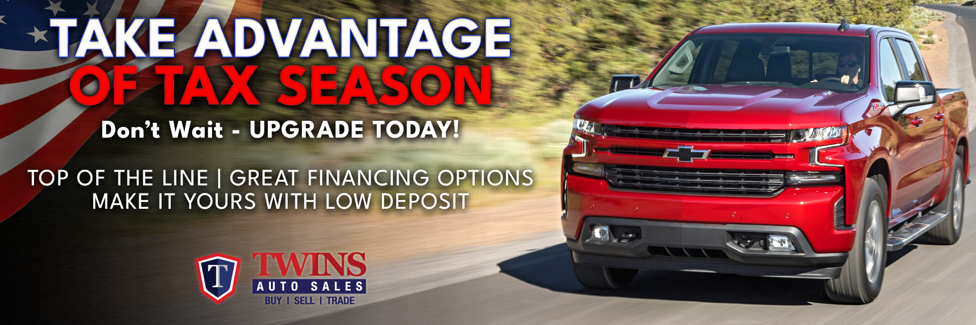 TWINS AUTO SALES Home Hero Image 1