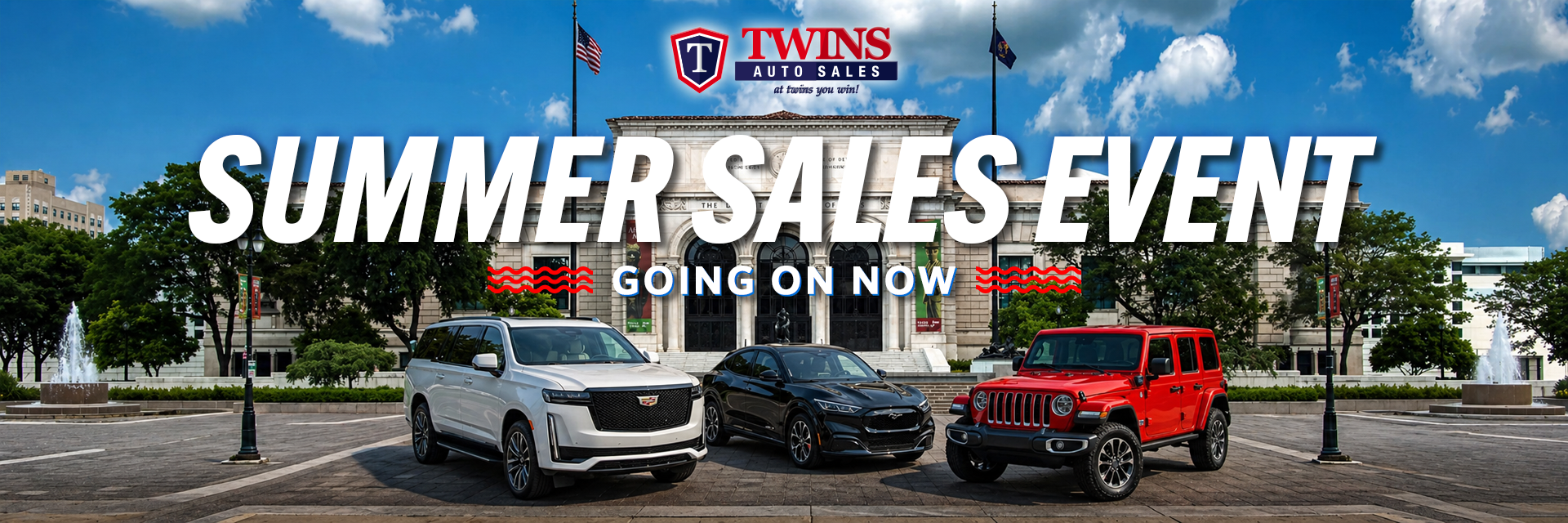 TWINS AUTO SALES Home Hero Image 1