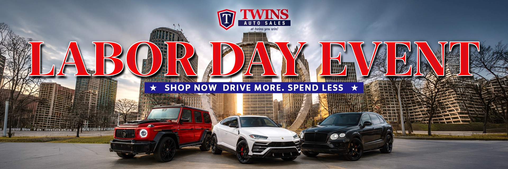 TWINS AUTO SALES Home Hero Image 1