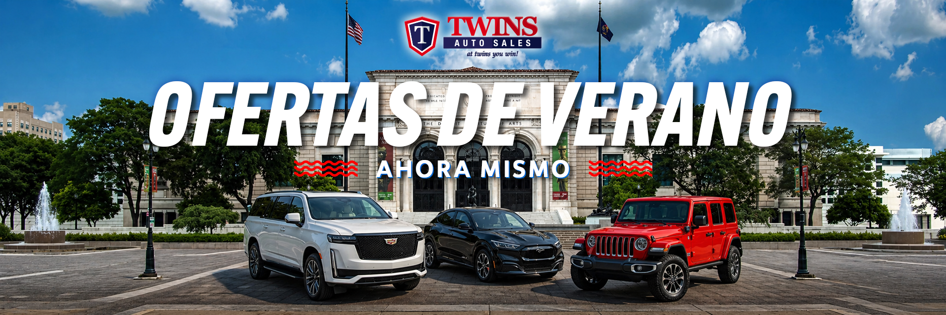 TWINS AUTO SALES Home Hero Image 1