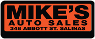 MIKE'S AUTO SALES Footer Logo Image