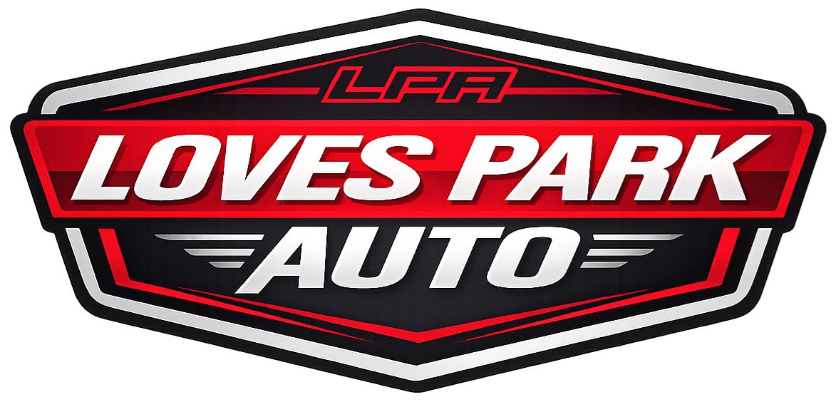 LOVES PARK AUTO Header Logo Image