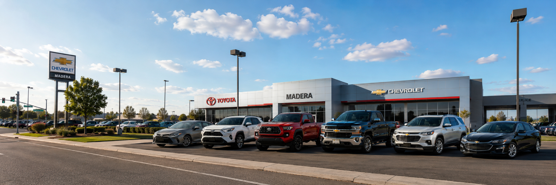 Madera Toyota Chevrolet Home Hero Image 1