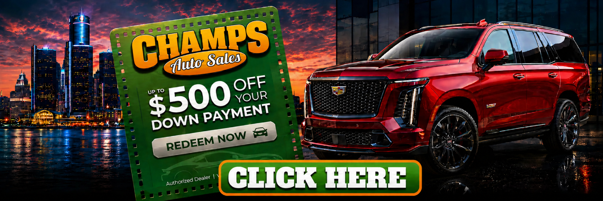 CHAMPS AUTO SALES Home Hero Image 1