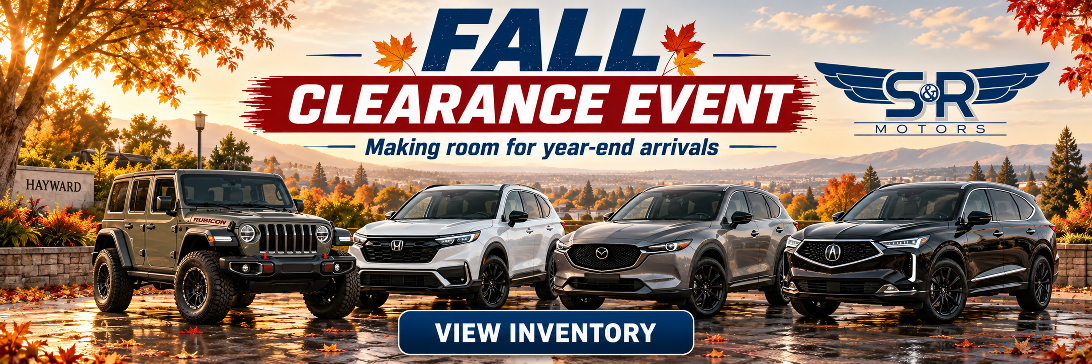 S&R MOTORS Home Hero Image 1