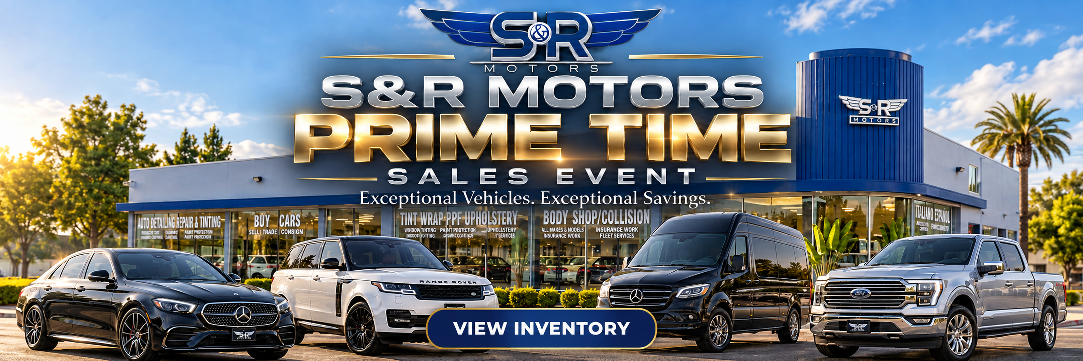 S&R MOTORS Home Hero Image 1